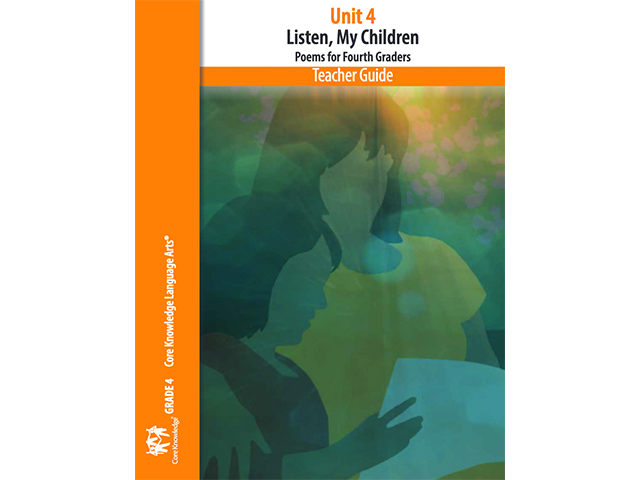 Listen My Children: Poems for Fourth Graders