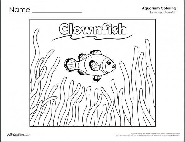 Aquarium Printables Collection