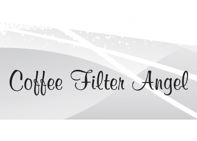 Coffee Filter Angels