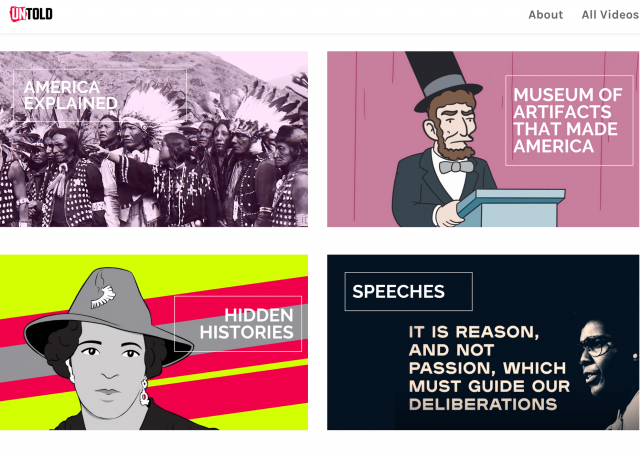 Teaching the Untold American History with Multimedia