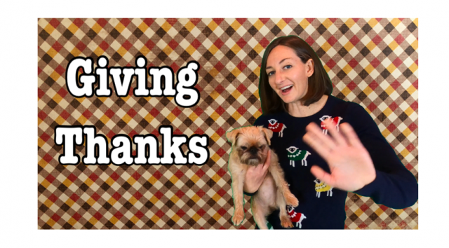 Giving Thanks Lesson for Kids