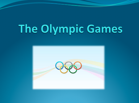 Olympic Games Ppt and handout