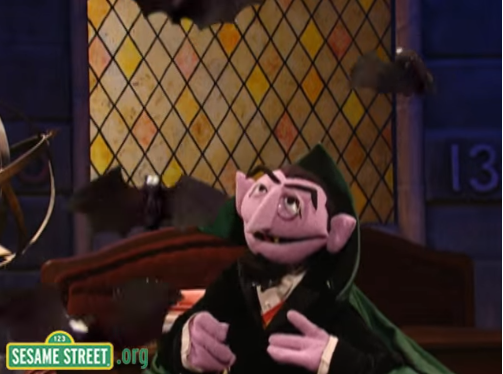 Sesame Street: Counting Bats with the Count - Four