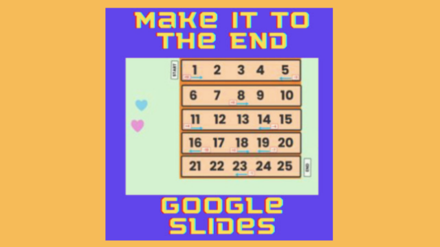 GOOGLE SLIDES MATH GAMES || MAKE IT TO THE END || ADDITION AND SUBTRACTION