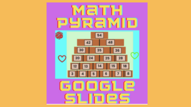 GOOGLE SLIDES MATH GAMES || MATH PYRAMID || ALL OPERATIONS