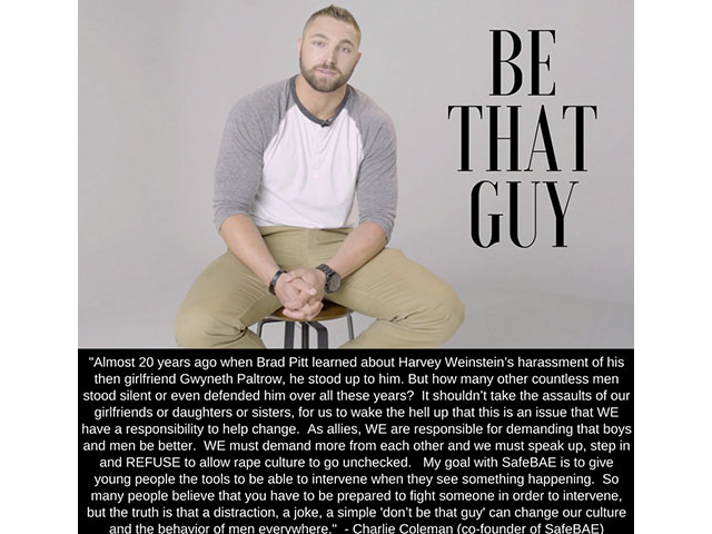 Sexual Assault - Charlie Coleman talks about Rape Culture