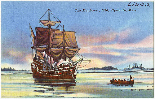 Thanksgiving Activity - Mayflower Voyage