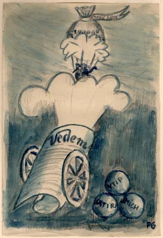 Art during the Holocaust. Art as a form of Resistance. Peter Ginz and 'Vedem'