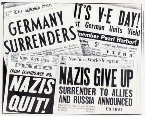 End of WWII Brainstorm